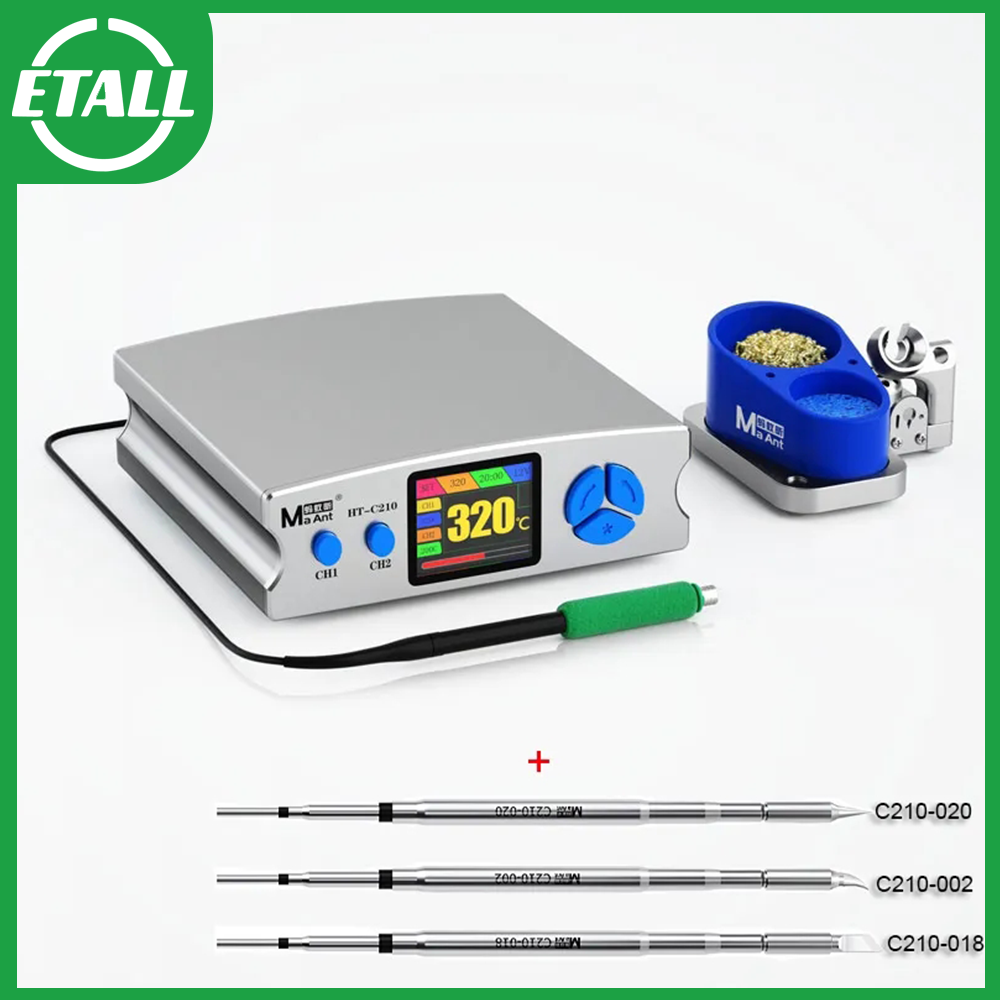 C210 Precision Soldering Station - MaAnt-Estación de soldadura de precisión C210,