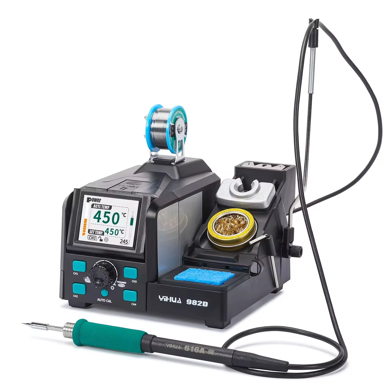 C210 Precision Soldering Station - Estación de Soldadura Digital de Calentamiento