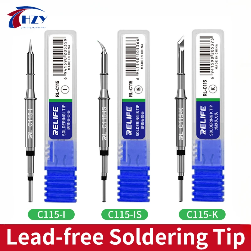 C115 Nano Soldering Iron Station - RELIFE C115-K/I/IS nanomivel Universal T115 mango