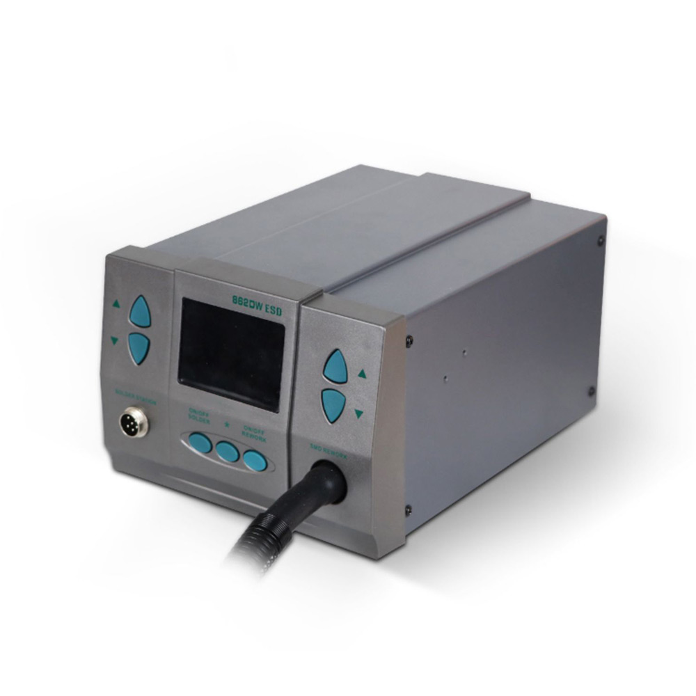 Hot Air Rework Station 861Dw - Estaciones de soldadura de 1000W/1300W, pistola