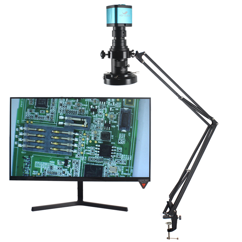 4K Microscope Camera Sony Sensor - Cámara microscópica de vídeo Industrial, 48MP,