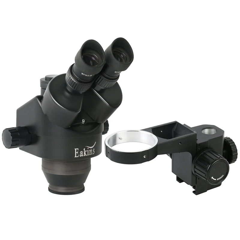 Cabezal de Microscopio Estéreo - Trinocular Stereo Microscope 7X-45X reseña y precio