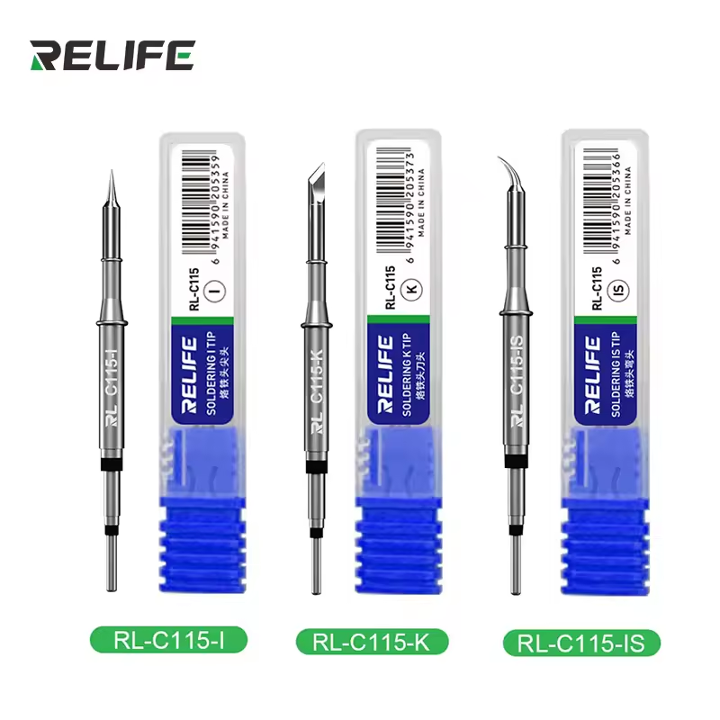 RELIFE C115-K/I/IS nanomivel U - C115 Nano Soldering Iron Station reseña y precio