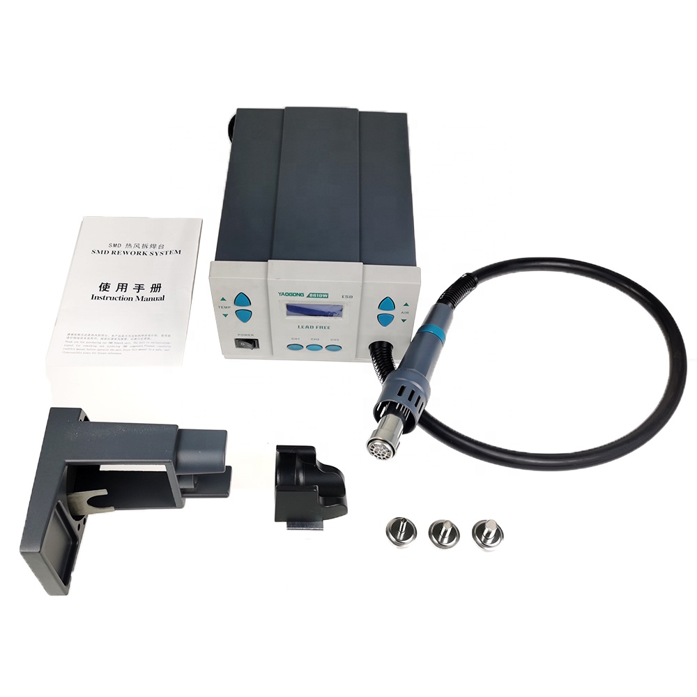 Soldadores eléctricos con pant - Hot Air Rework Station 861Dw reseña y precio