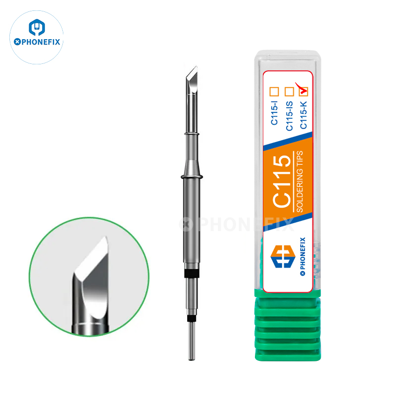 Puntas de pistola para soldar  - C115 Nano Soldering Iron Station reseña y precio