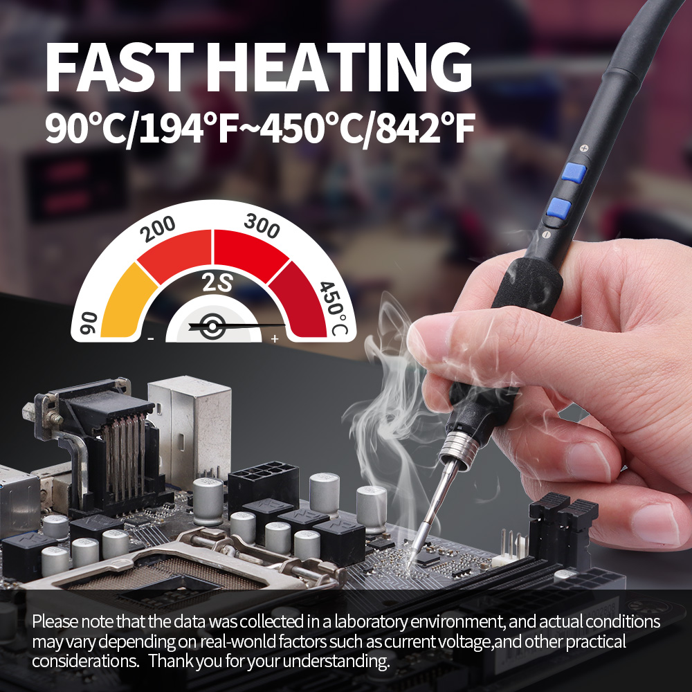 Kit de soldador de precisión W - C210 Precision Soldering Station reseña y precio