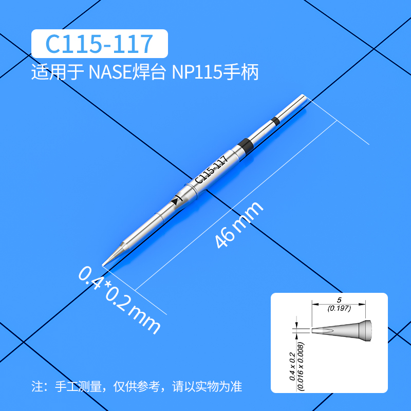Puntas de Soldadura C115 C115- - C115 Nano Soldering Iron Station reseña y precio