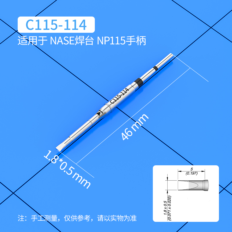Puntas de Soldadura C115 C115- - C115 Nano Soldering Iron Station reseña y precio