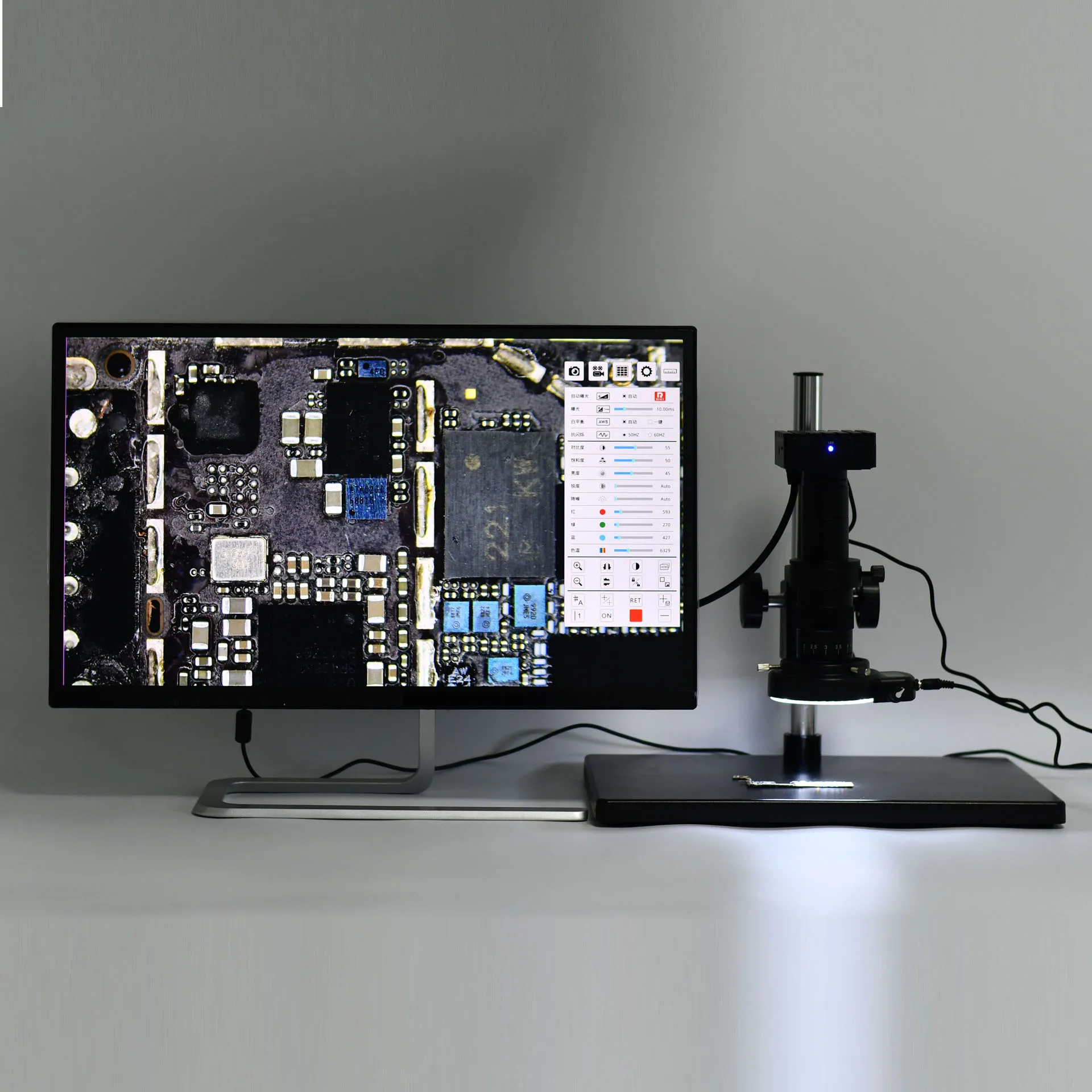 Cámara de microscopio de video - 4K Microscope Camera Sony Sensor reseña y precio