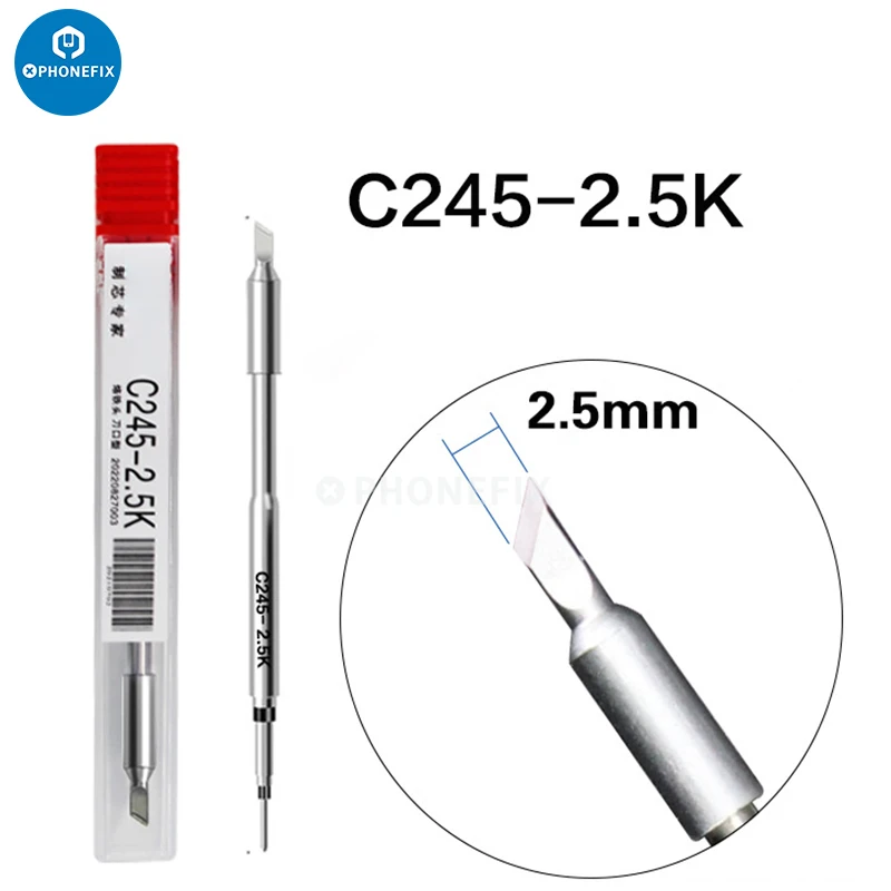 Puntas de pistola para soldar  - C115 Nano Soldering Iron Station reseña y precio