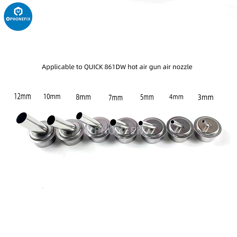 Quick 861DW-boquillas de estac - Hot Air Rework Station 861Dw reseña y precio
