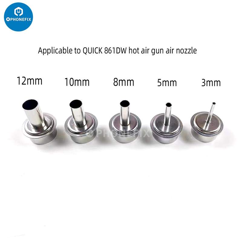 Quick 861DW-boquillas de estac - Hot Air Rework Station 861Dw reseña y precio