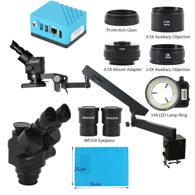 Cámara de vídeo Digital UHD 4K - Simul-Focal Industrial Microscope 4K Hdmi reseña y precio