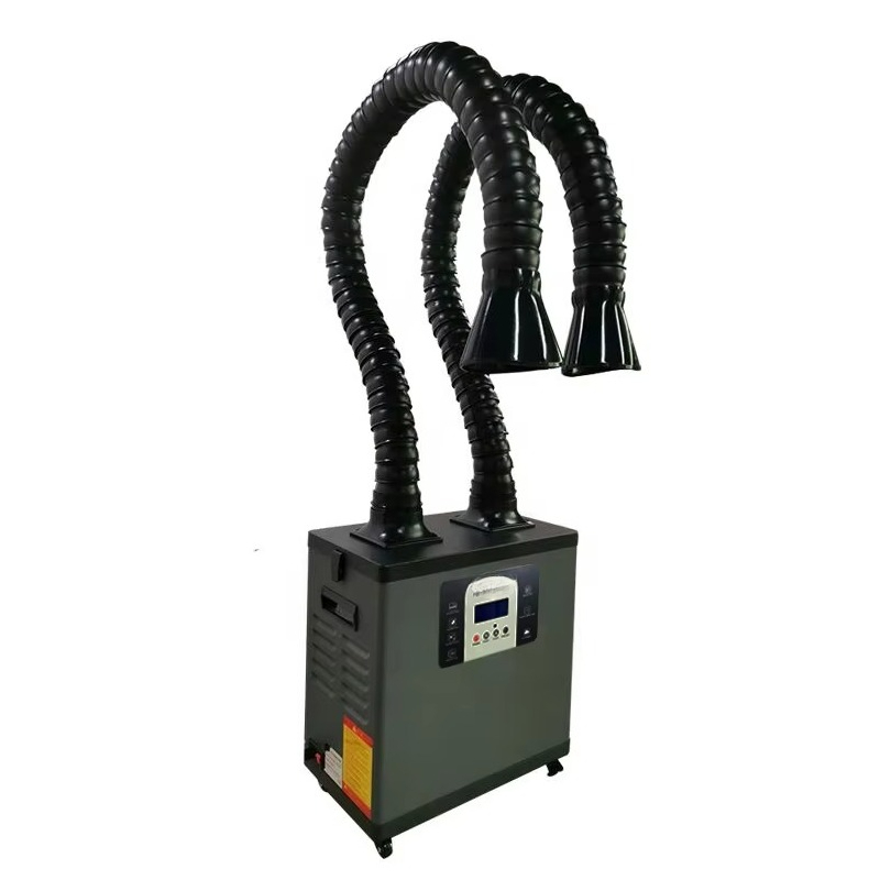 Extractor de humo de soldadura - Fume Extractor Soldering Dual Arm reseña y precio