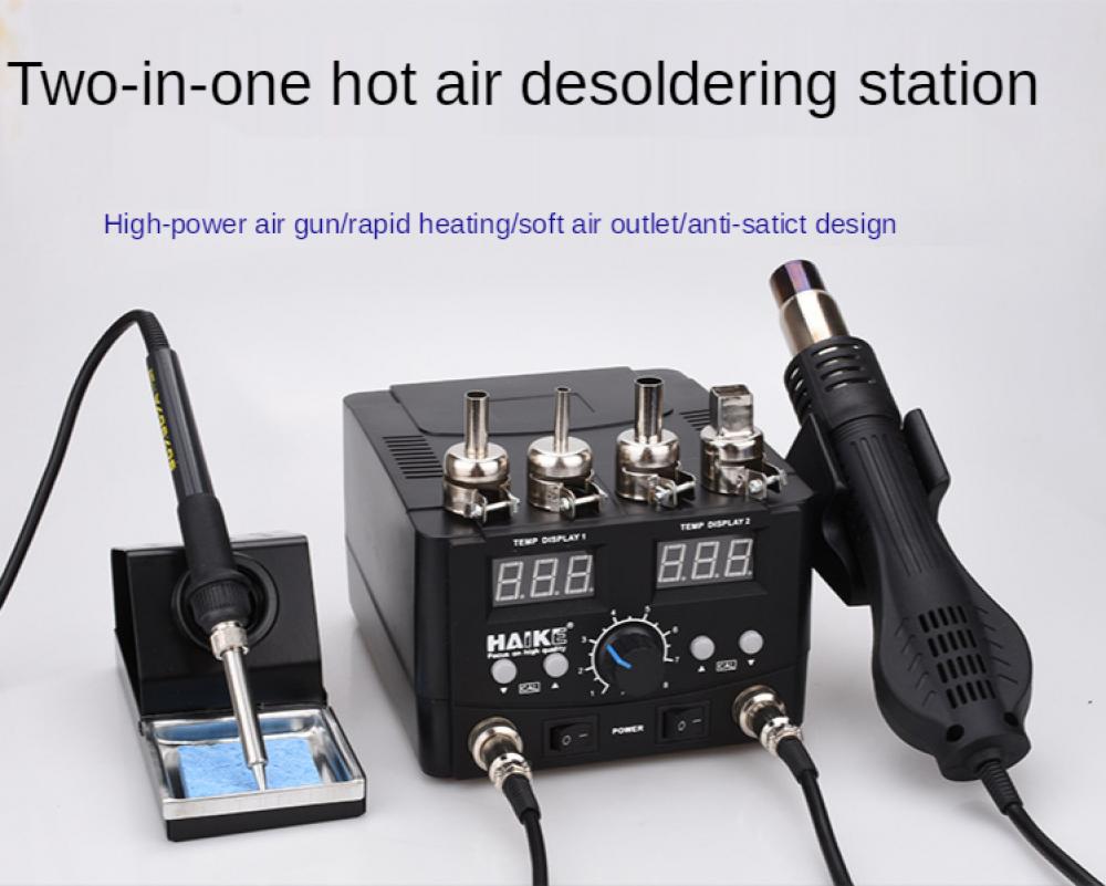Estación de soldadura Digital  - 2 In 1 Soldering Rework Station 750W reseña y precio