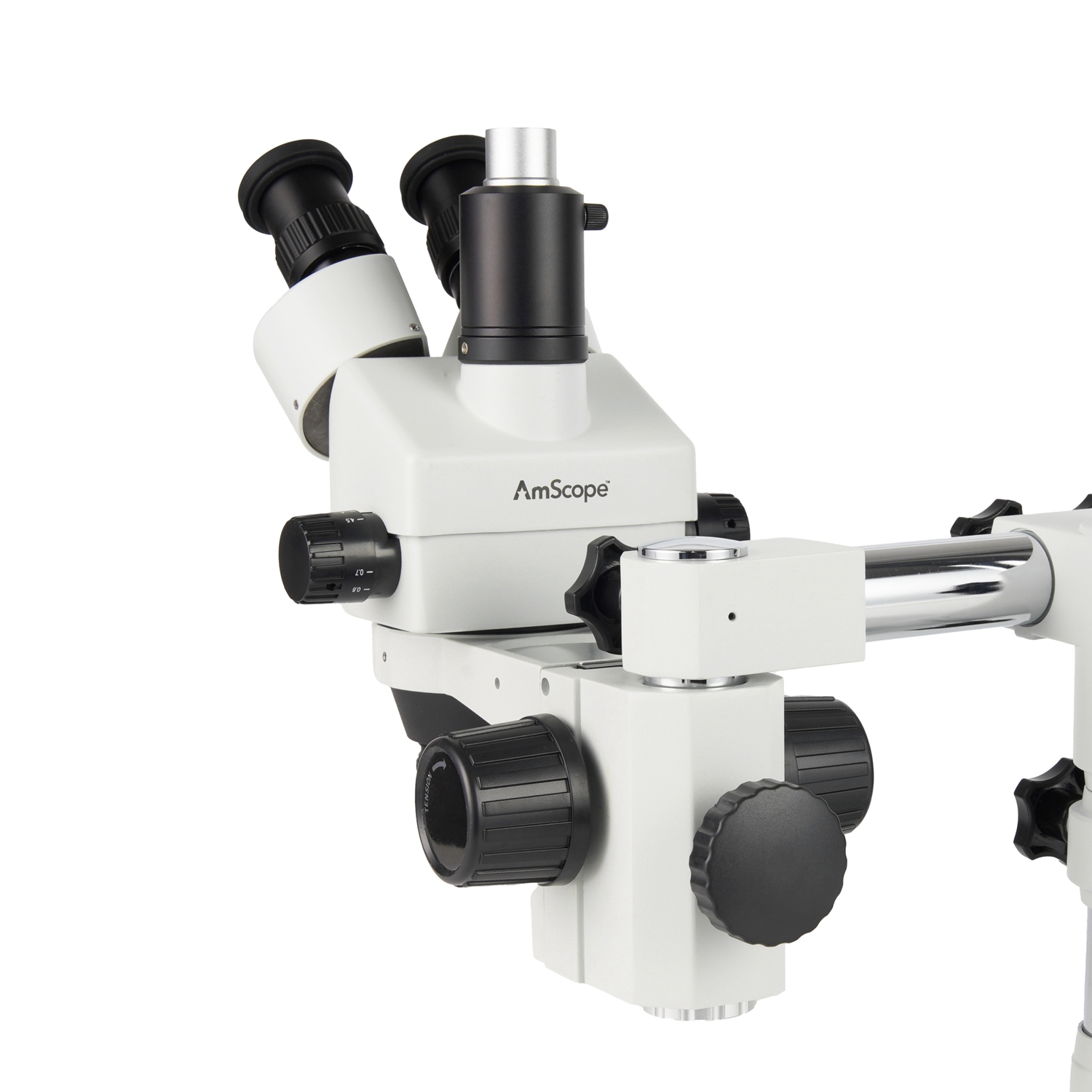 Cabezal de Microscopio Estéreo - Trinocular Stereo Microscope 7X-45X reseña y precio