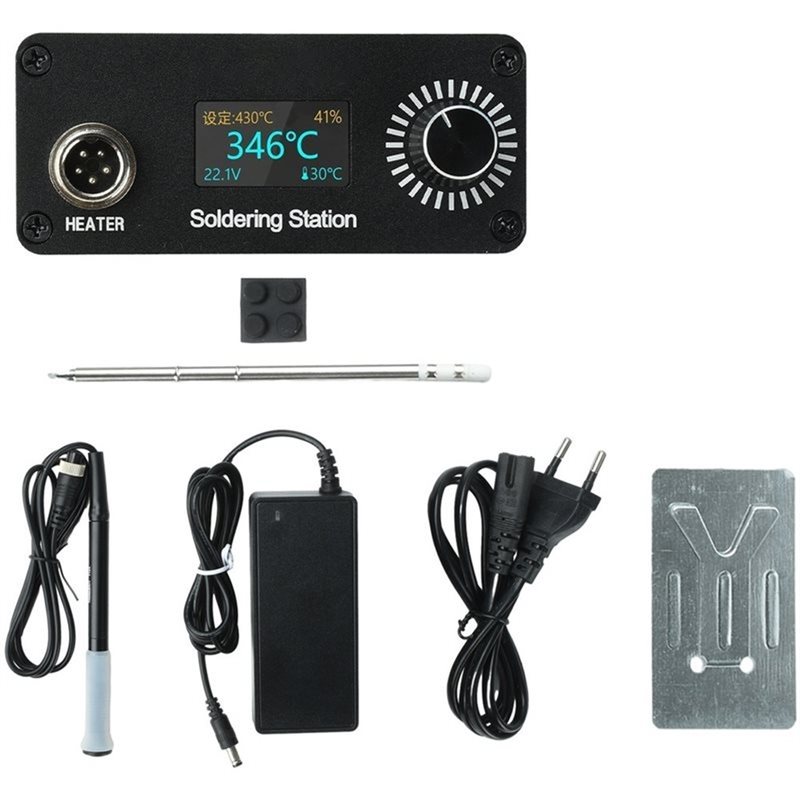 Estación de Soldadura Portátil - T12 Soldering Station Oled reseña y precio