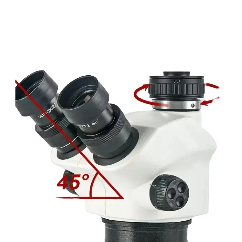 Nuevo Microscopio Estéreo Trin - Articulating Arm Boom Stand Microscope reseña y precio