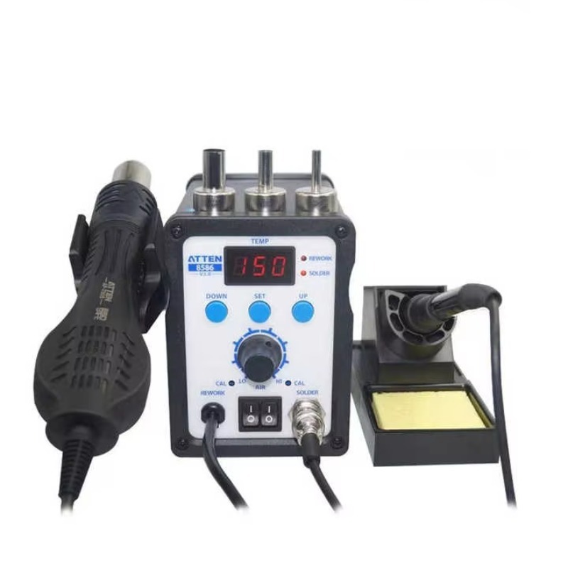 Estación de soldadura y retrab - 2 In 1 Soldering Rework Station 750W reseña y precio