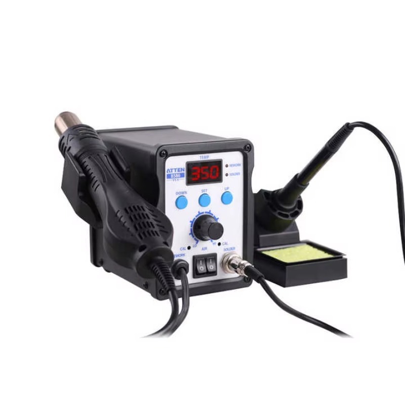 Estación de soldadura y retrab - 2 In 1 Soldering Rework Station 750W reseña y precio