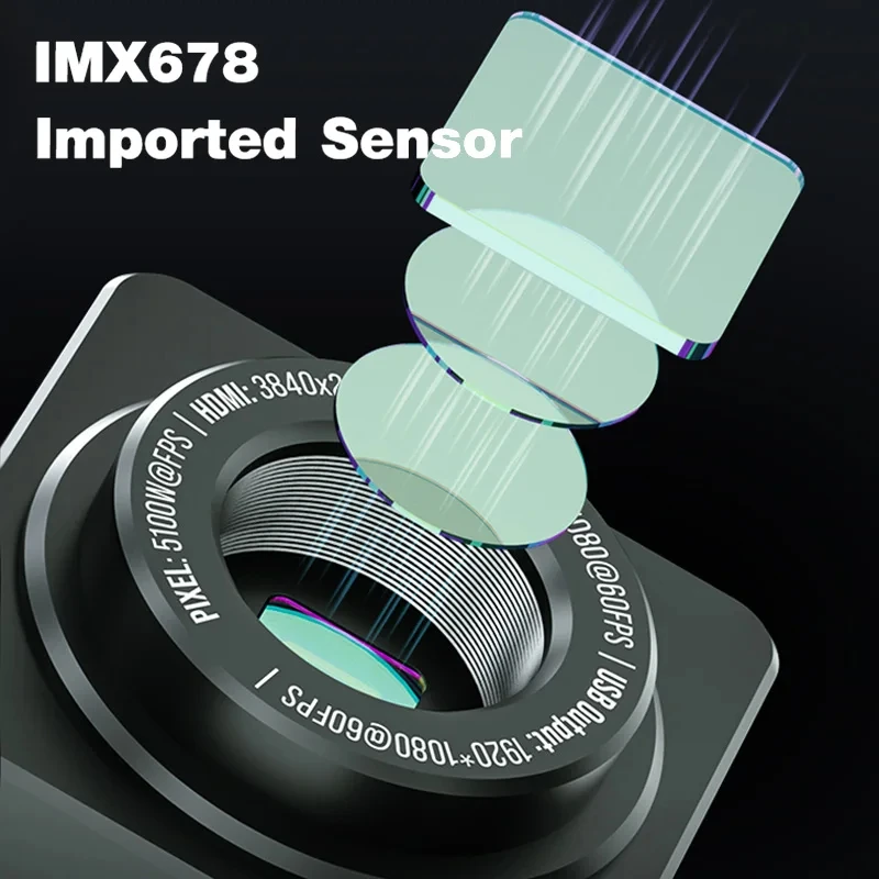 Cámara de microscopio Industri - 4K Microscope Camera Sony Sensor reseña y precio