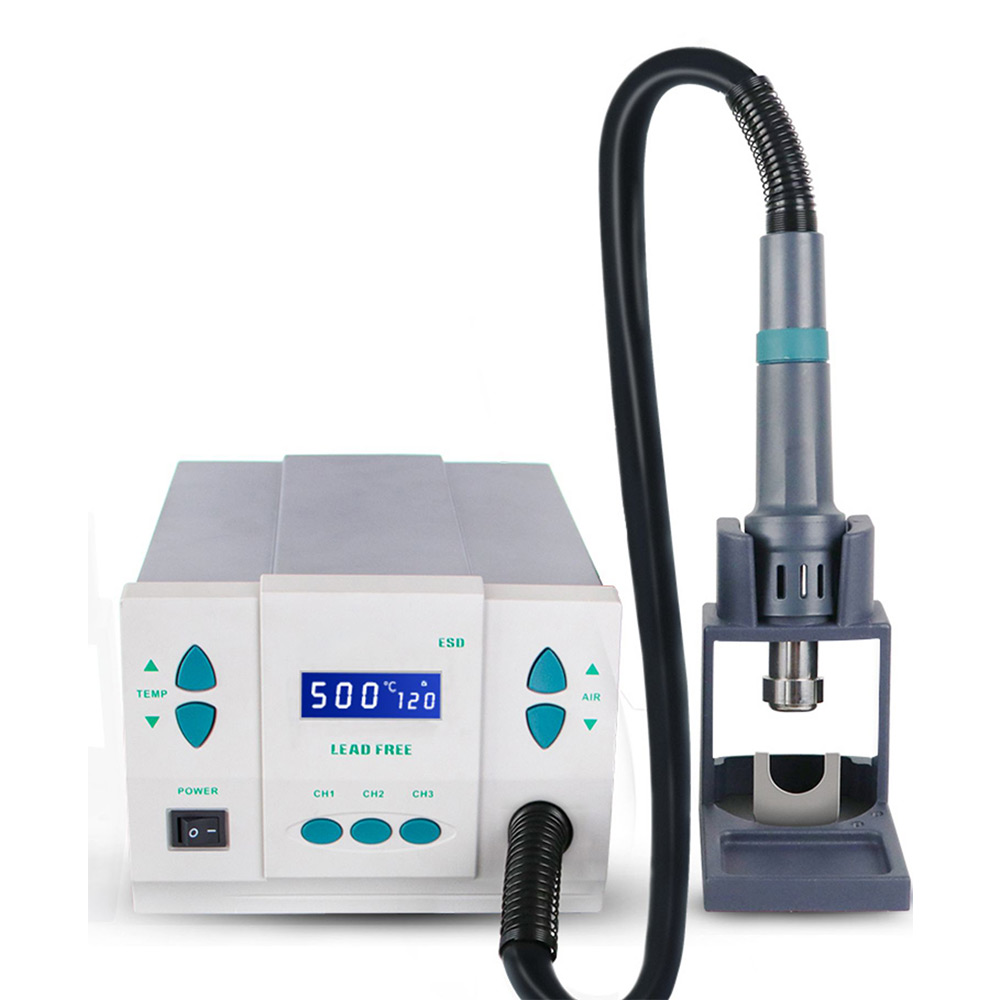 Estaciones de soldadura de 100 - Hot Air Rework Station 861Dw reseña y precio
