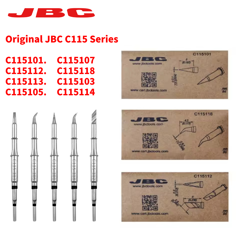 Punta de soldador JBC C115 ori - C115 Nano Soldering Iron Station reseña y precio
