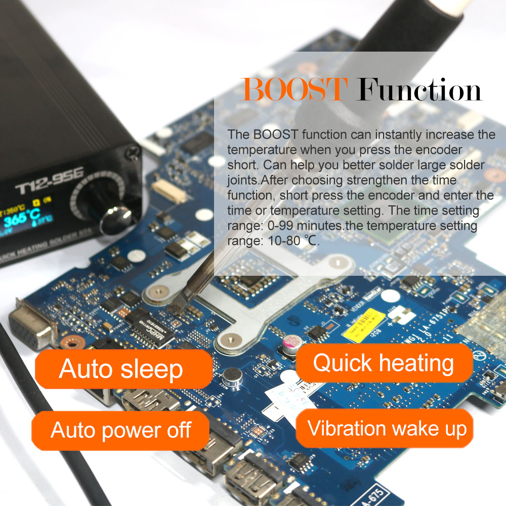 Estación Digital de soldadura  - T12 Soldering Station Oled reseña y precio