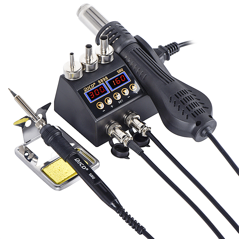 Estación de Soldadura JCD 2 en - 2 In 1 Soldering Rework Station 750W reseña y precio