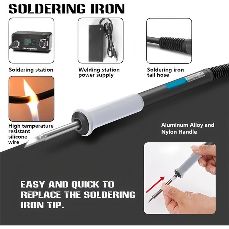 Estación de Soldadura Digital  - T12 Soldering Station Oled reseña y precio