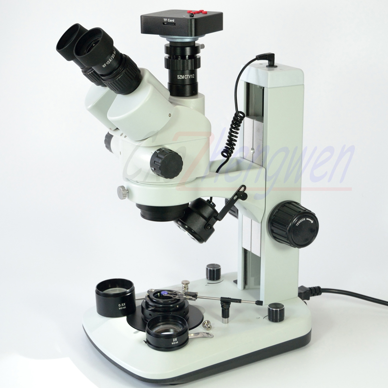 FYSCOPE 3.5X-90X 7X-45X Micros - Trinocular Stereo Microscope 7X-45X reseña y precio